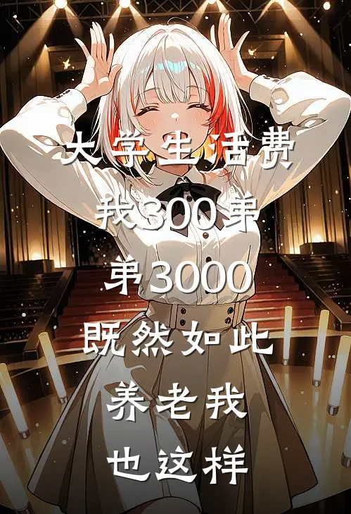 大学生活费我300弟弟3000，既然如此，养老我也这样