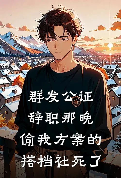 群发公证辞职那晚，偷我方案的搭档社死了