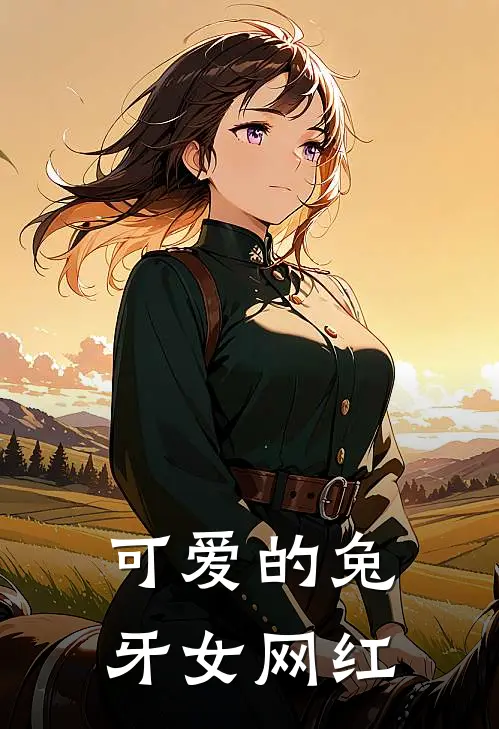 可爱的兔牙女网红