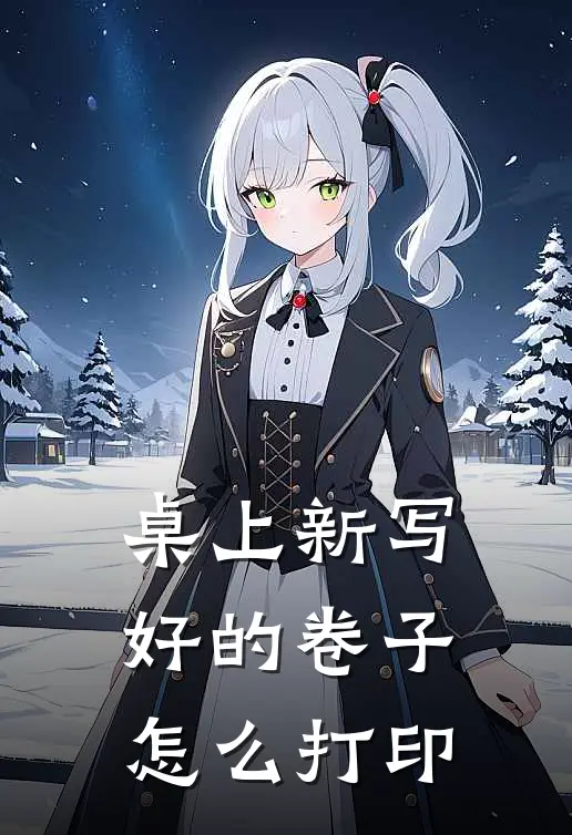 桌上新写好的卷子怎么打印