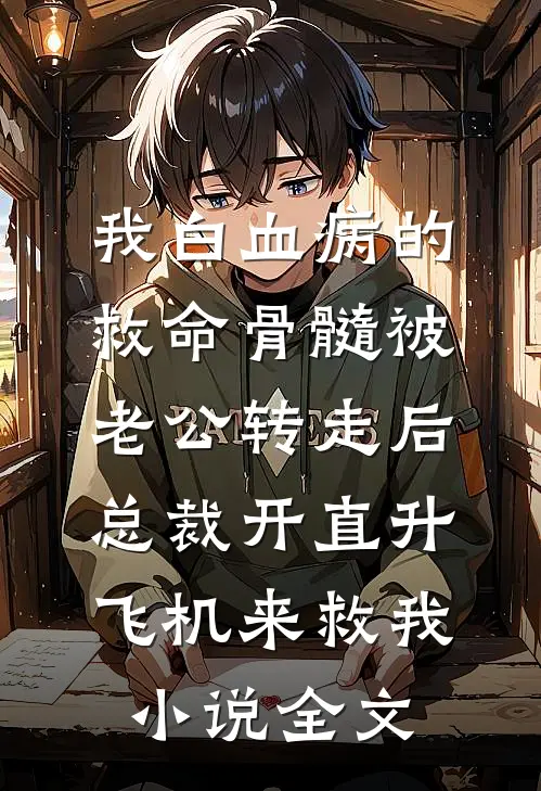 我白血病的救命骨髓被老公转走后，总裁开直升飞机来救我小说全文