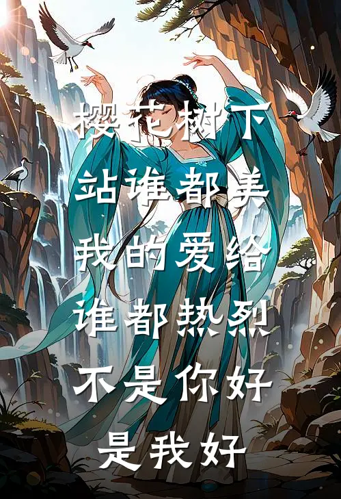 樱花树下站谁都美,我的爱给谁都热烈,不是你好,是我好
