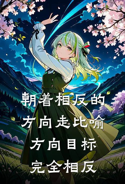 朝着相反的方向走比喻方向目标完全相反