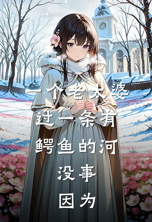 一个老太婆过一条有鳄鱼的河,没事,因为
