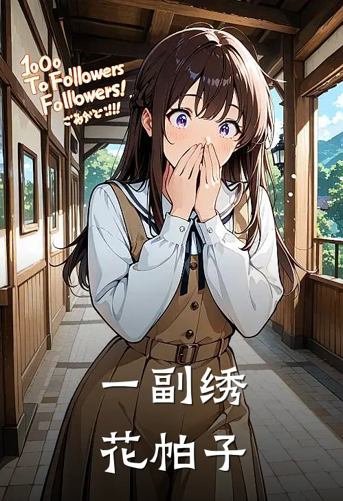 一副绣花帕子