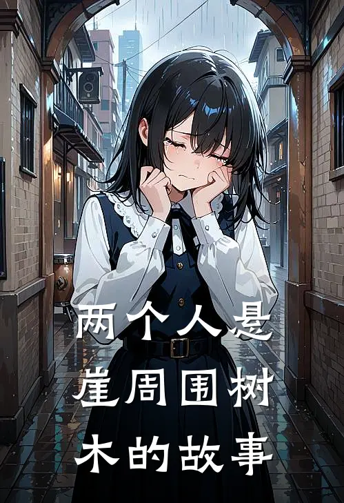 两个人悬崖周围树木的故事