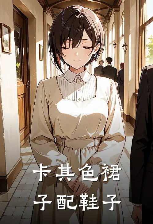 卡其色裙子配鞋子