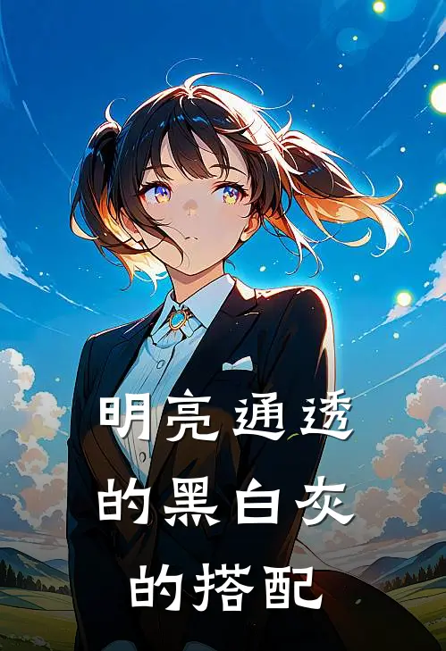 明亮通透的黑白灰的搭配