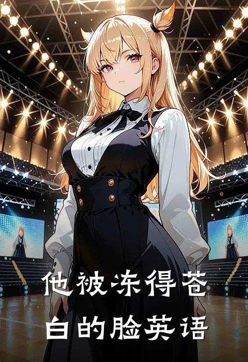 他被冻得苍白的脸英语