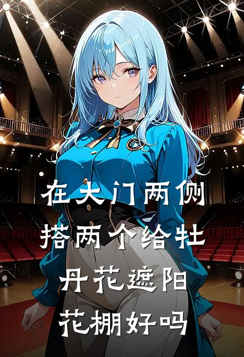 在大门两侧搭两个给牡丹花遮阳花棚好吗
