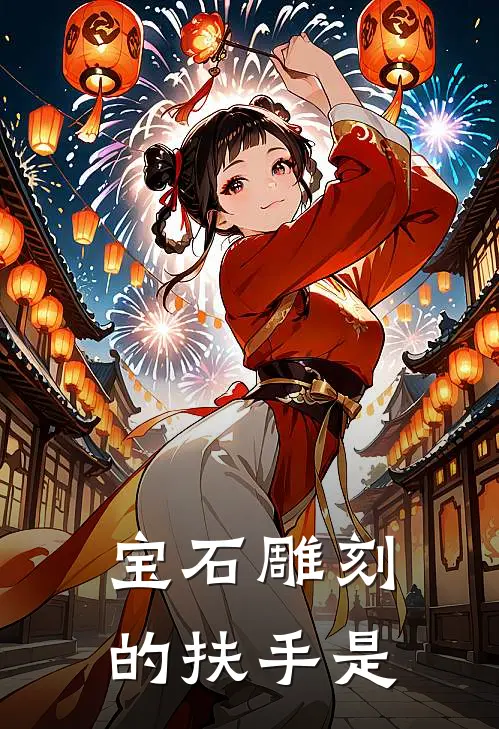 宝石雕刻的扶手是