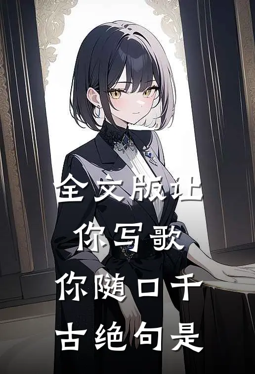 全文版让你写歌,你随口千古绝句是