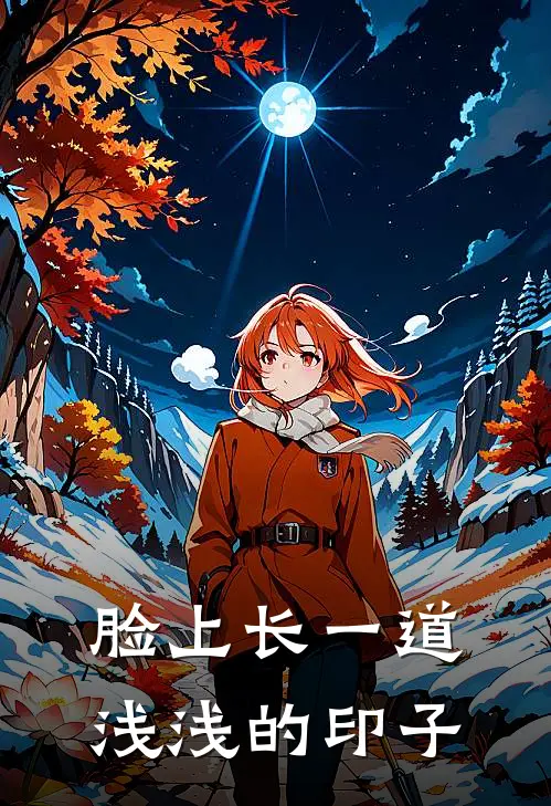 脸上长一道浅浅的印子