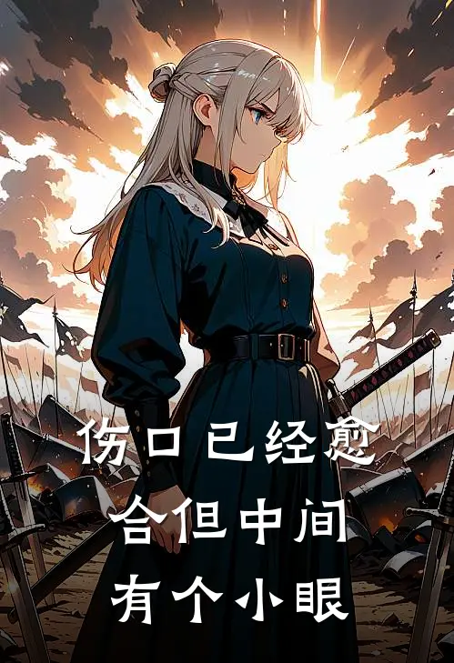 伤口已经愈合但中间有个小眼