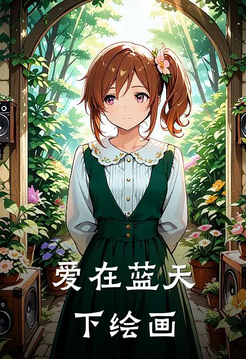 爱在蓝天下绘画