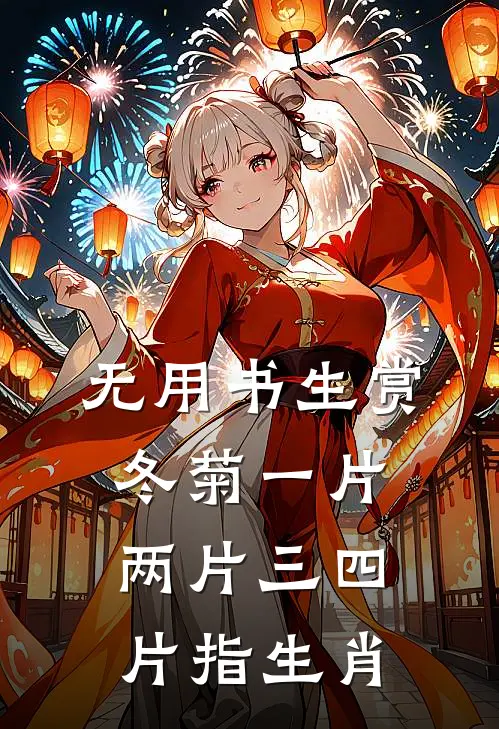 无用书生赏冬菊一片两片三四片指生肖