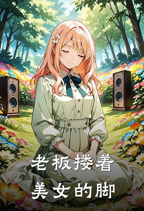 老板搂着美女的脚