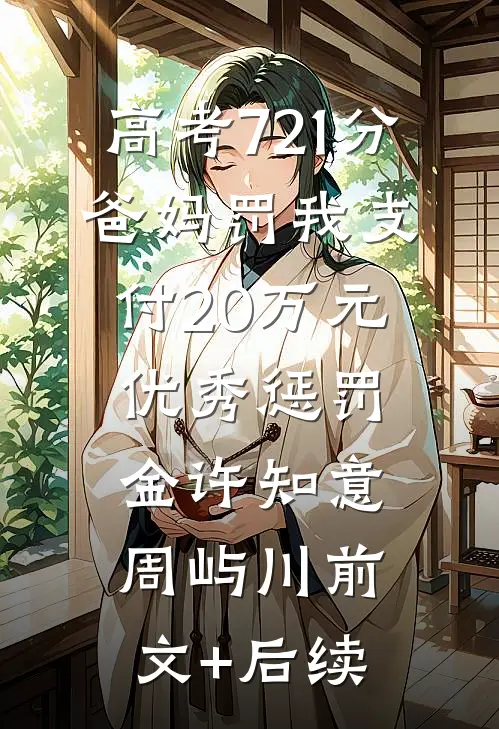 高考721分，爸妈罚我支付20万元优秀惩罚金许知意周屿川前文+后续