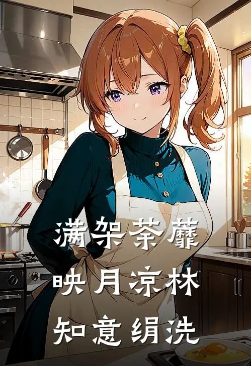 满架荼蘼映月凉林知意绢洗