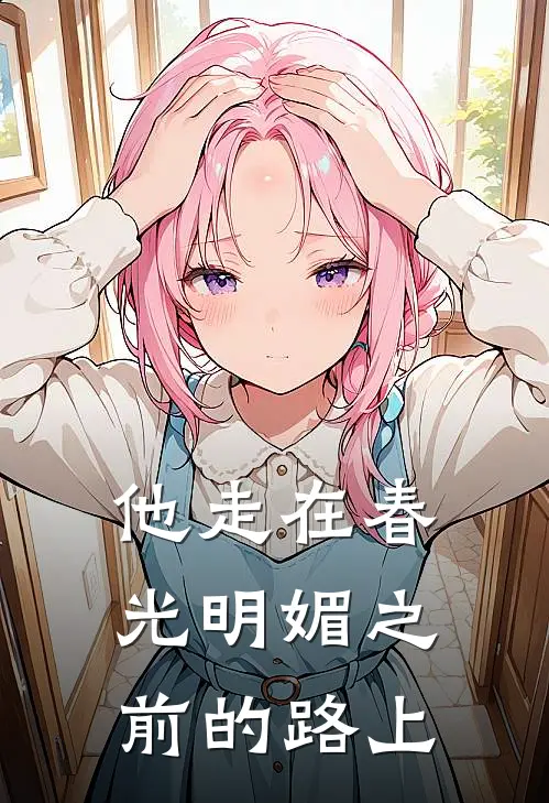 他走在春光明媚之前的路上