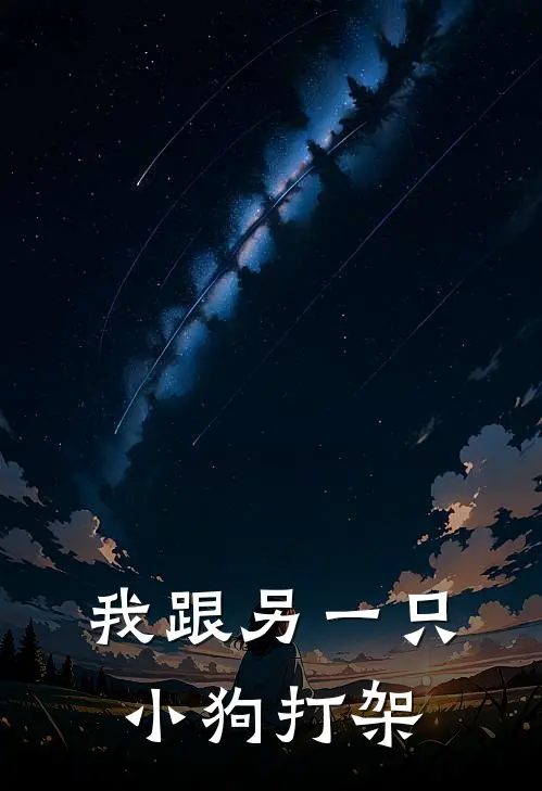 我跟另一只小狗打架