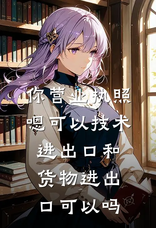 你营业执照嗯可以技术进出口和货物进出口可以吗