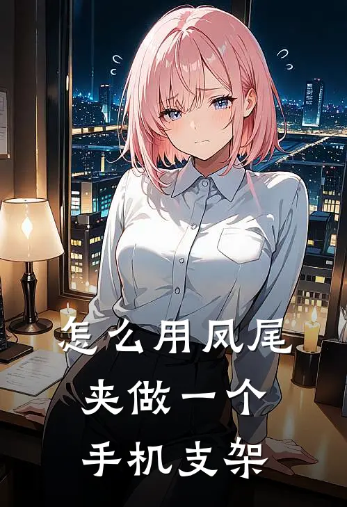 怎么用凤尾夹做一个手机支架