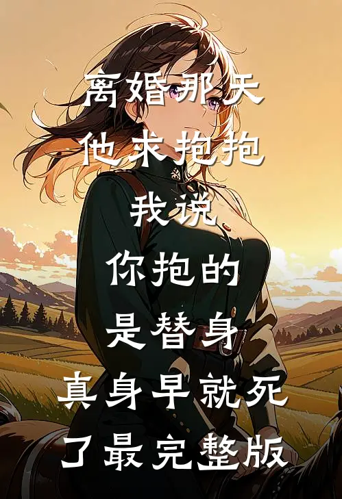 离婚那天他求抱抱，我说：你抱的是替身，真身早就死了最完整版