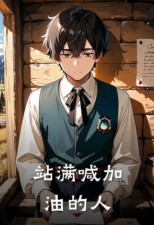 站满喊加油的人