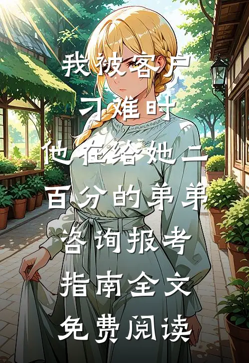 我被客户刁难时，他在给她二百分的弟弟咨询报考指南全文免费阅读