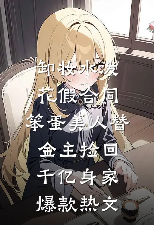 卸妆水泼花假合同，笨蛋美人替金主捡回千亿身家爆款热文
