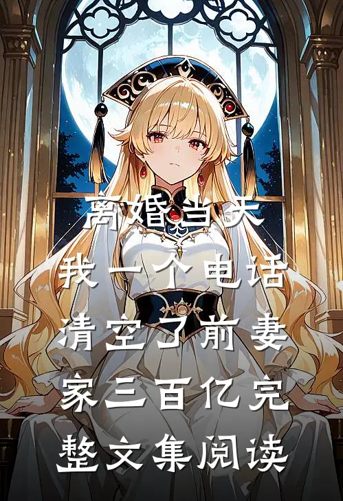 离婚当天，我一个电话清空了前妻家三百亿完整文集阅读