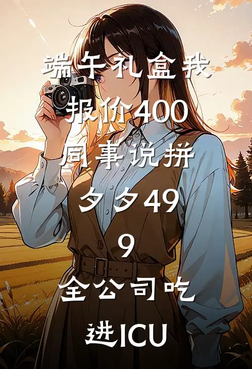 端午礼盒我报价400，同事说拼夕夕49.9，全公司吃进ICU