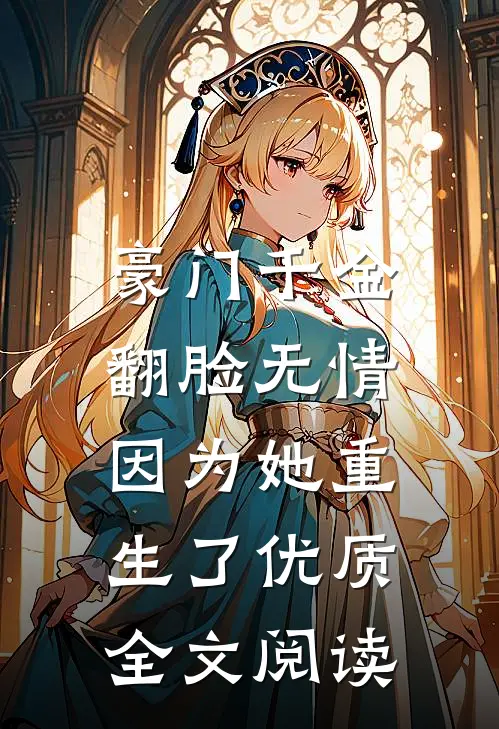豪门千金翻脸无情，因为她重生了优质全文阅读
