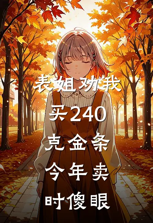 表姐劝我买240克金条，今年卖时傻眼