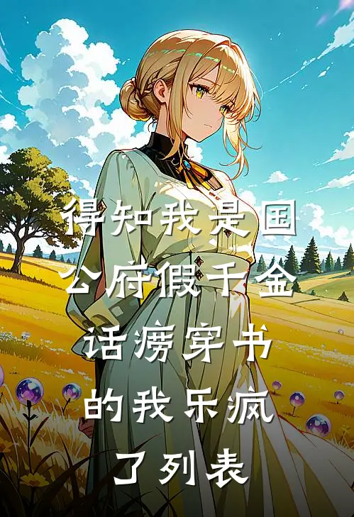 得知我是国公府假千金，话痨穿书的我乐疯了列表