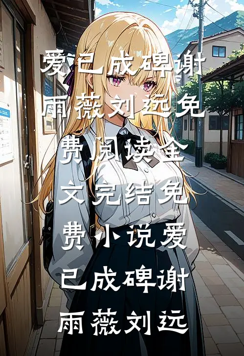 爱已成碑(谢雨薇刘远)免费阅读全文_完结免费小说爱已成碑(谢雨薇刘远)