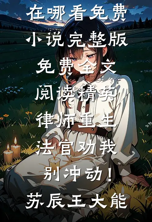 精英律师重生，法官劝我别冲动！(苏辰王大能)在哪看免费小说_完整版免费全文阅读精英律师重生，法官劝我别冲动！(苏辰王大能)