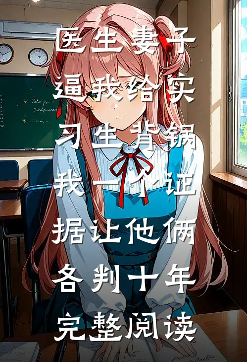 医生妻子逼我给实习生背锅，我一个证据让他俩各判十年完整阅读