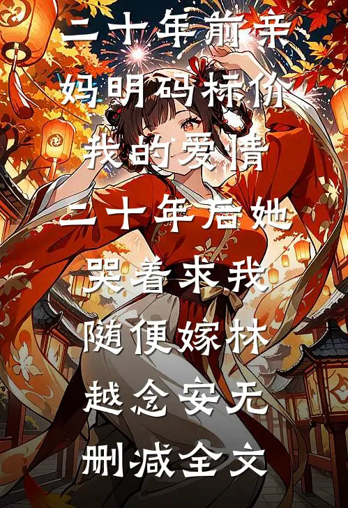 二十年前亲妈明码标价我的爱情，二十年后她哭着求我随便嫁林越念安无删减全文