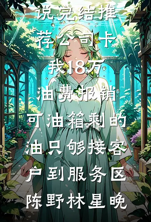 公司卡我18万油费报销，可油箱剩的油只够接客户到服务区(陈野林星晚)热门网络小说推荐_小说完结推荐公司卡我18万油费报销，可油箱剩的油只够接客户到服务区(陈野林星晚)
