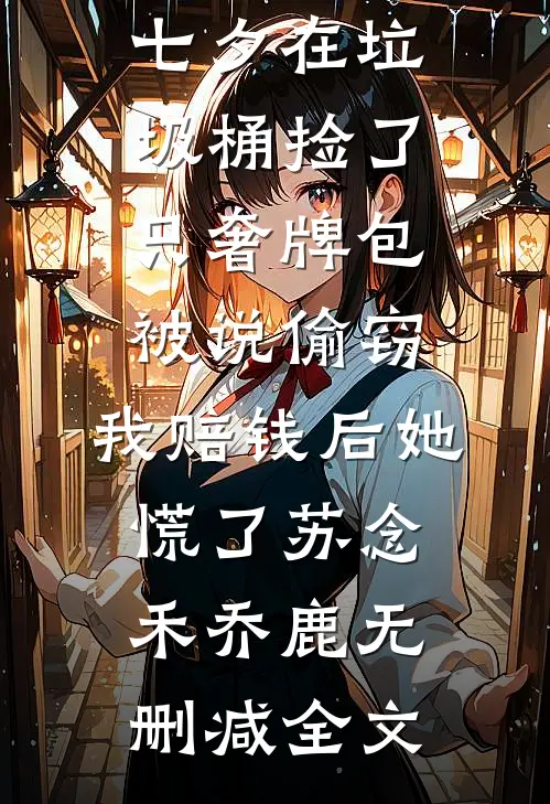 七夕在垃圾桶捡了只奢牌包被说偷窃，我赔钱后她慌了苏念禾乔鹿无删减全文