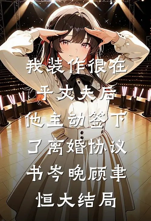 我装作很在乎丈夫后，他主动签下了离婚协议书岑晚顾聿恒大结局