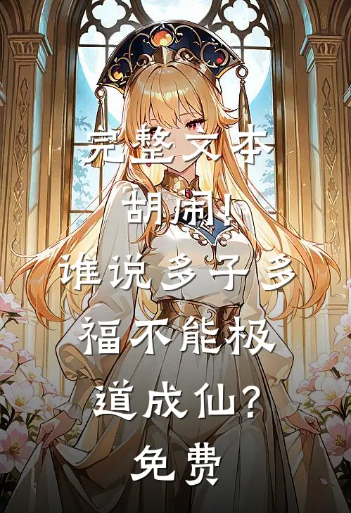 完整文本胡闹!谁说多子多福不能极道成仙?免费
