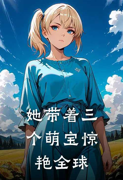 她带着三个萌宝惊艳全球