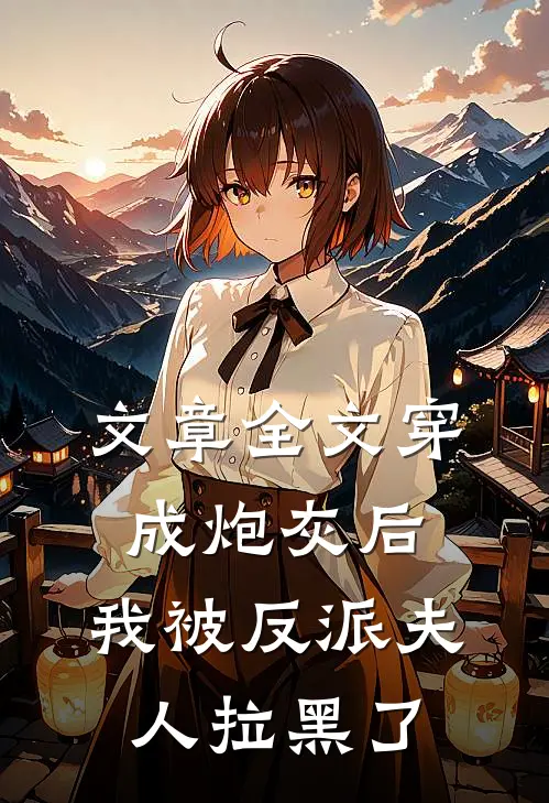 文章全文穿成炮灰后，我被反派夫人拉黑了