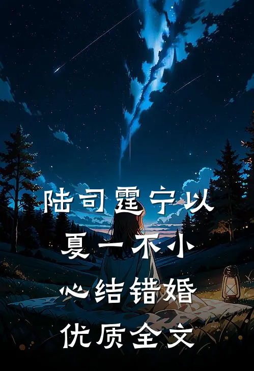 陆司霆宁以夏一不小心结错婚优质全文