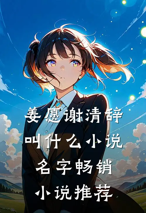 姜愿谢清辞叫什么小说名字畅销小说推荐