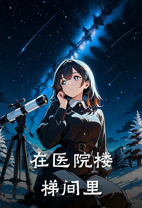 在医院楼梯间里