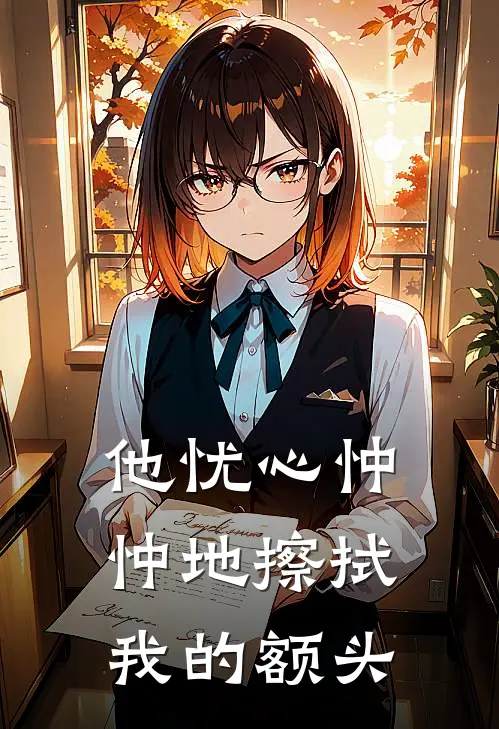 他忧心忡忡地擦拭我的额头
